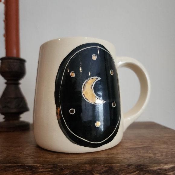Beautiful Moon Artist Sign by Allison Freitheim Ceramic Mug - Picture 5 of 9